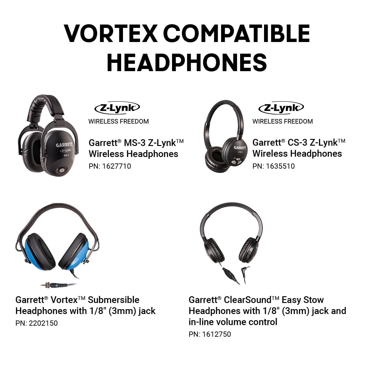 Artvin Garrett Vortex VX9 Dedektör - Z-Lynk uyumu, hedef sesinin gecikmesiz ve daha kontrollü takip edilmesini sağlar.