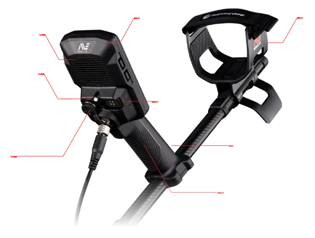 Artvin Minelab Manticore - Kontrol paneli