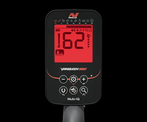 Artvin Minelab Vanquish 340 - VANQUISH ekran ve saha kontrolü